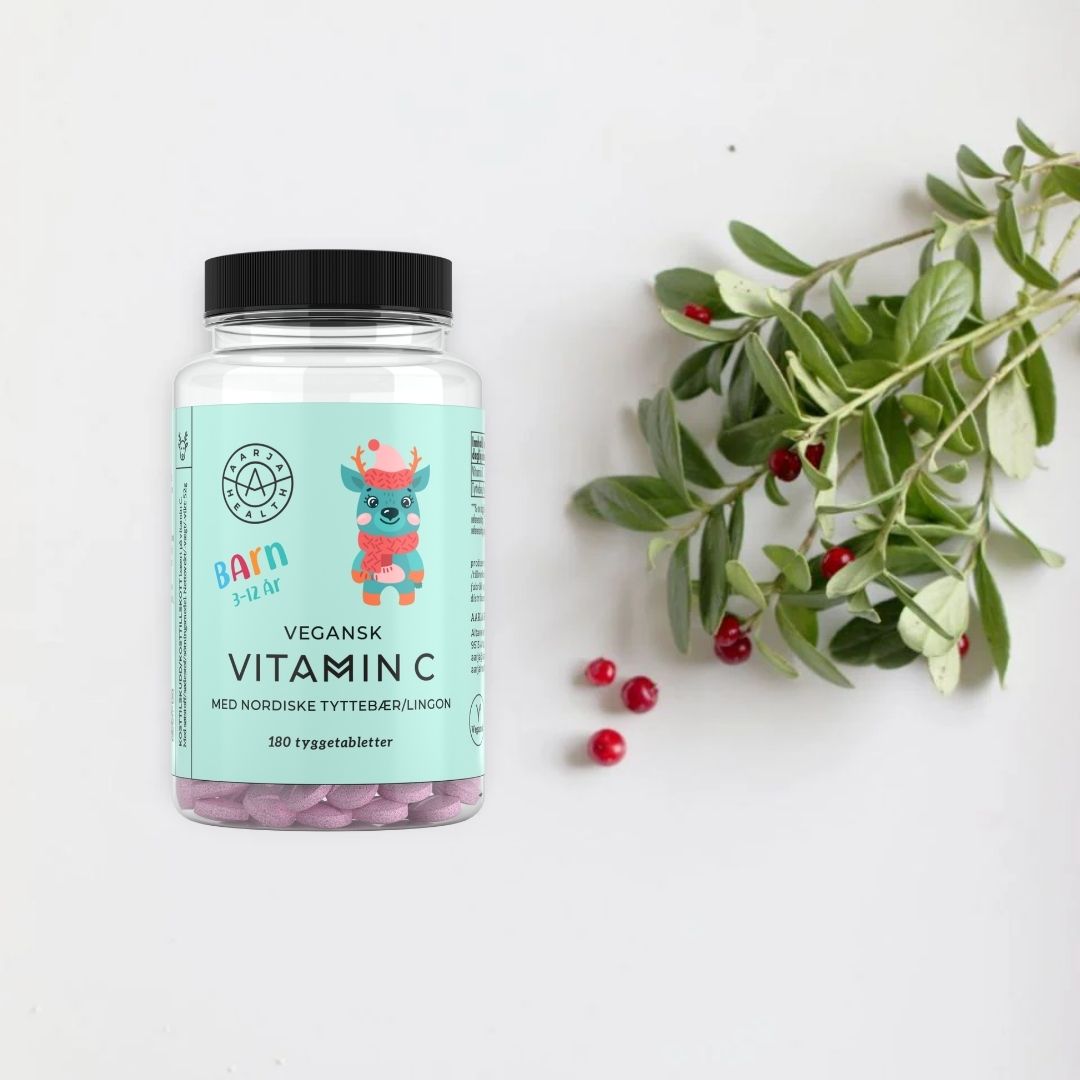 KIDS VITAMIN C MED LINGON (Vegan)