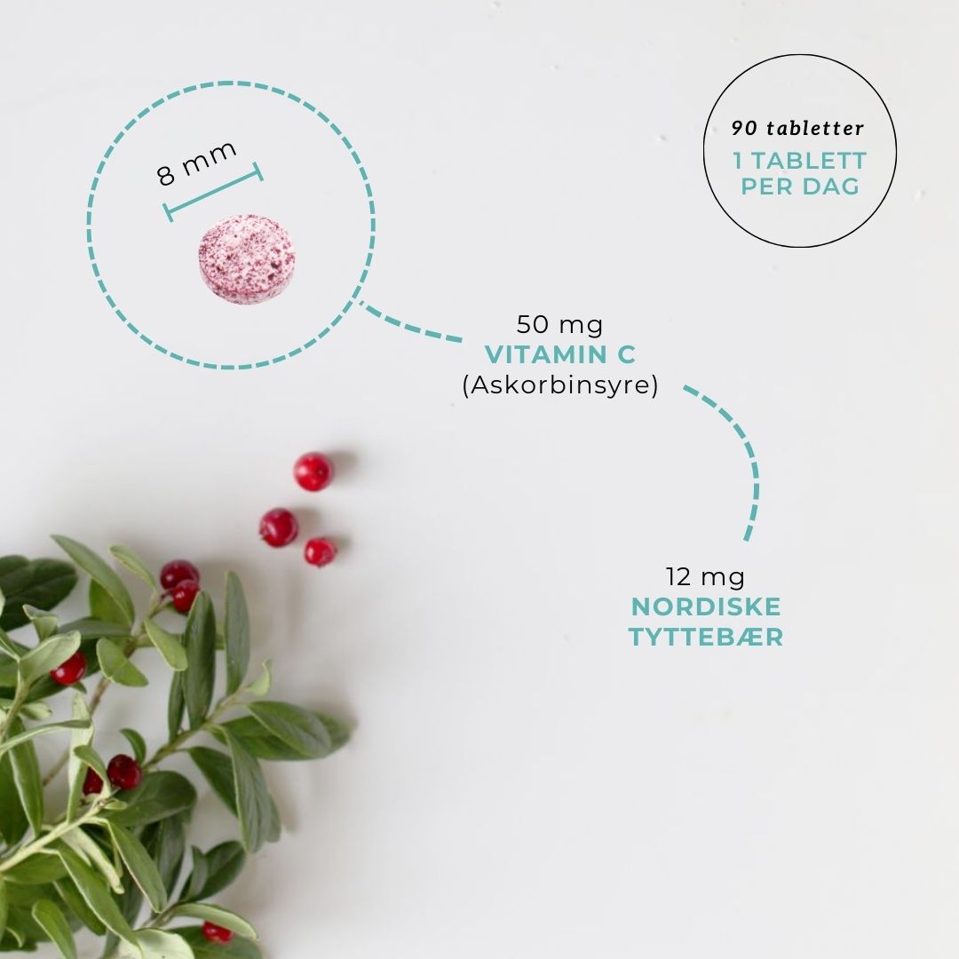 KIDS VITAMIN C MED LINGON (Vegan)