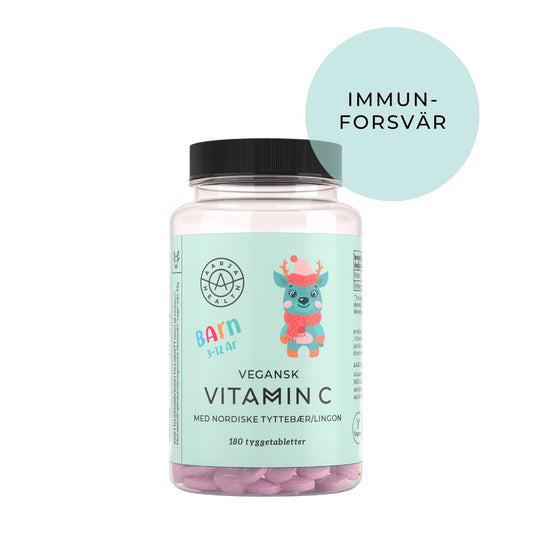 KIDS VITAMIN C MED LINGON (Vegan)