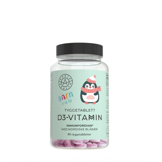 KIDS VITAMIN D3 MED LINGON (Vegan)