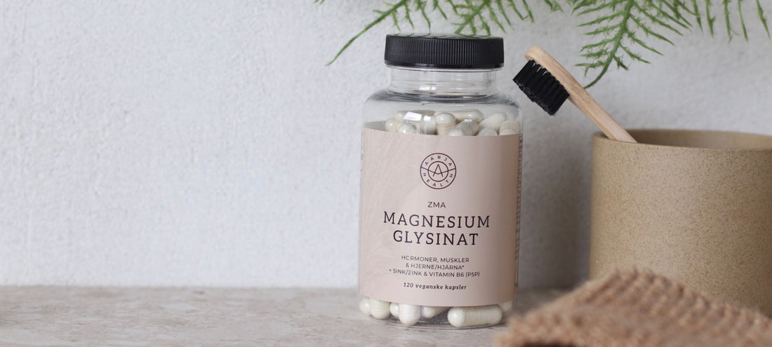 Magnesium glysinat for søvn - virker det? Aarja Health Norge