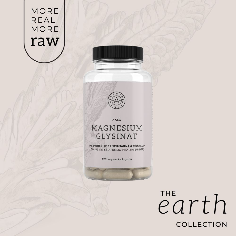 ZMA - MAGNESIUM GLYSINAT Aarja Health Norge
