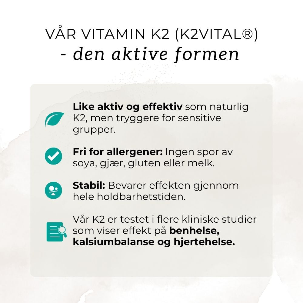 BONE BOOST (Marint kalsium + D3 + K2) Aarja Health