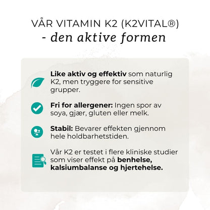 BONE BOOST (Marint kalsium + D3 + K2) Aarja Health