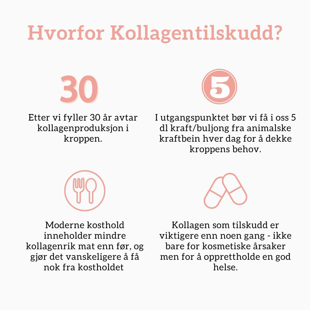 KOLLAGEN 2, HYALURONSYRE & FURUBARK Aarja Health