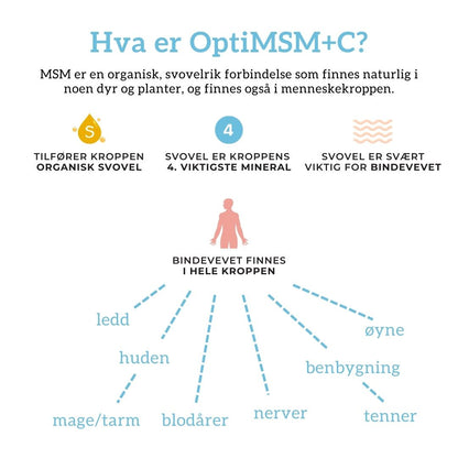 OPTIMSM®, C VITAMIN & BLÅBÆR Aarja Health