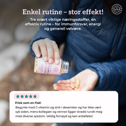 VITAMIN C 500, SINK & CHAGA Aarja Health