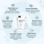 OMEGA3 KRILL,  KOLIN OG ASTAXANTHIN Aarja Health®