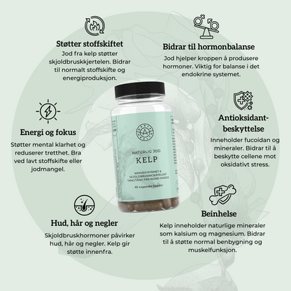 KELP (Naturlig jod) Aarja Health Norge