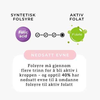 NATURLIG B12, FOLAT & TYTTEBÆR Aarja Health
