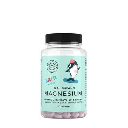 MAGNESIUM & TYTTEBÆR FOR BARN Aarja Health Norge