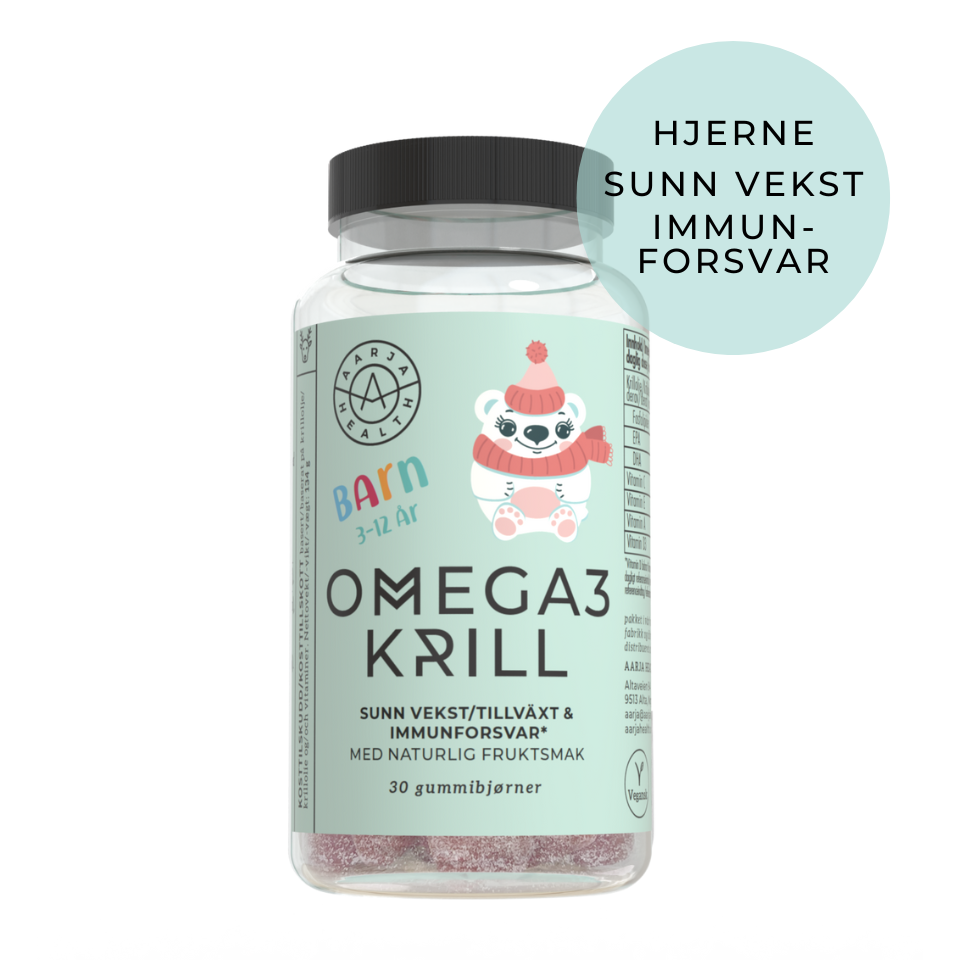MULTI OMEGA-3 BARN, VIT A, C, D & E Aarja Health