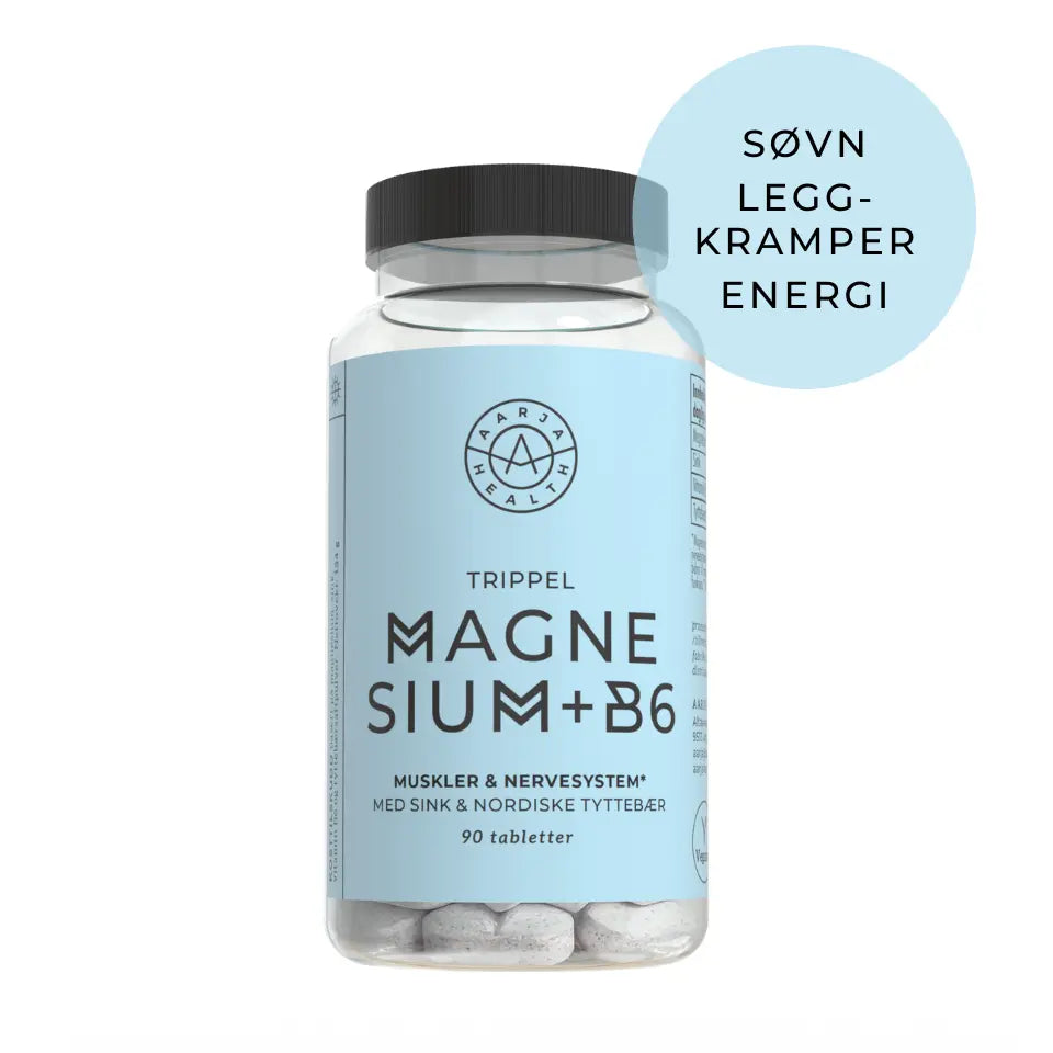 TRIPLE MAGNESIUM + ZINC + B6 + LINGONE (VEGAN)