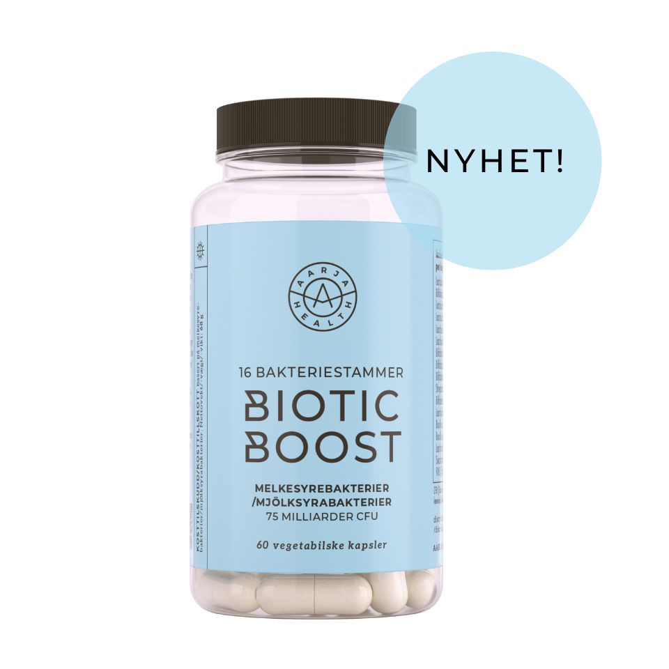 BIOTIC BOOST (Probiotika) Aarja Health Norge