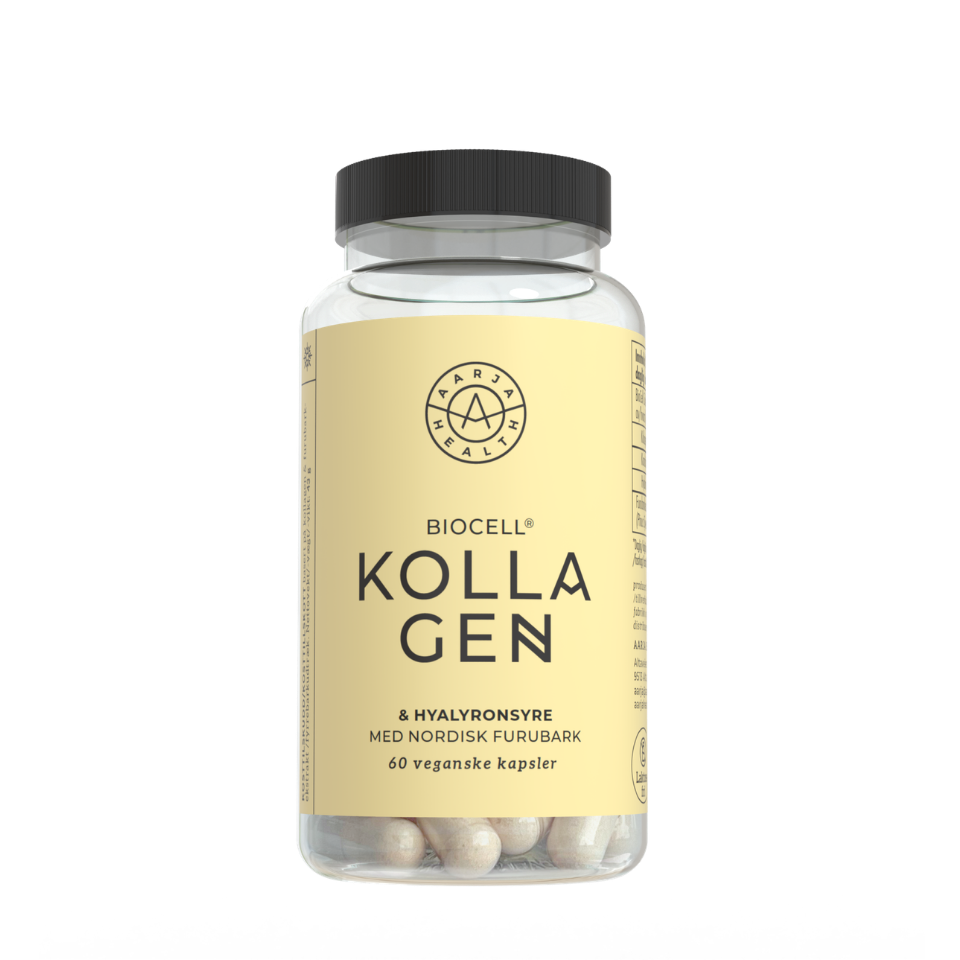 KOLLAGEN 2, HYALURONSYRE OG FURUBARK Aarja Health
