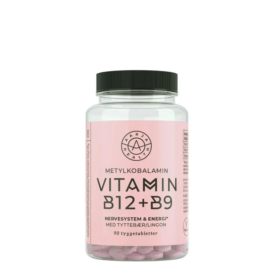 NATURLIG B12, FOLAT & TYTTEBÆR Aarja Health