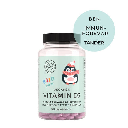 KIDS VITAMIN D3 WITH LINGON (Vegan)