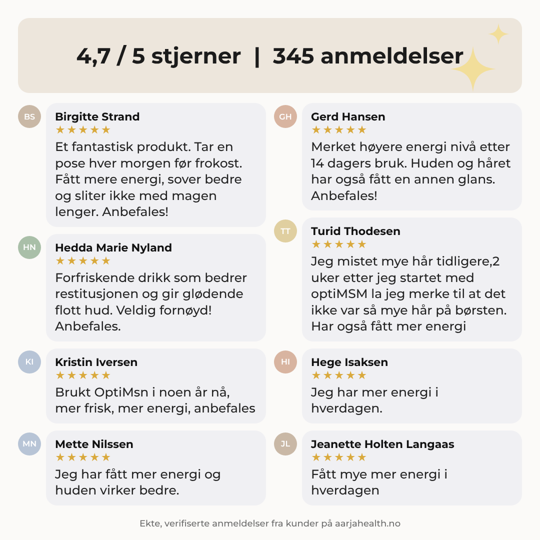 OPTIMSM®, VITAMIN C MED BLÅBÆR Aarja Health