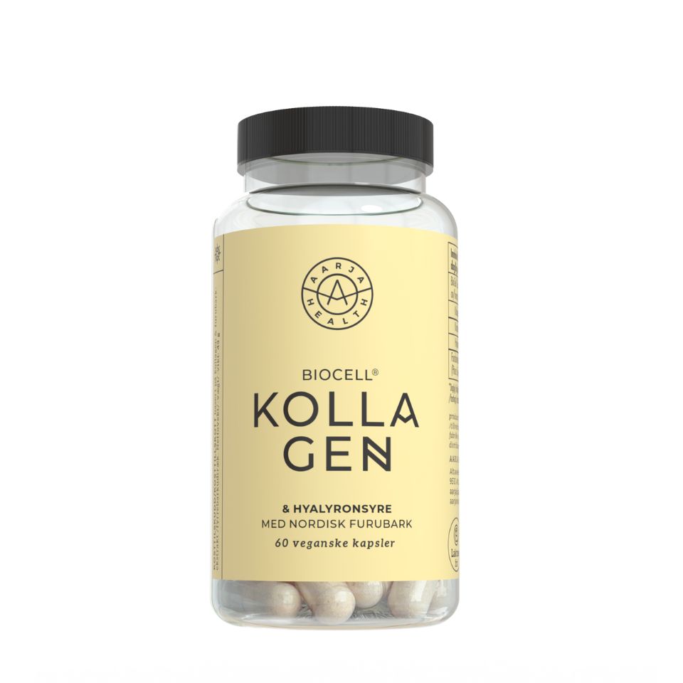 KOLLAGEN 2 + HYALURONSYRA + TALLBARK (VEGANSK KAPSEL)